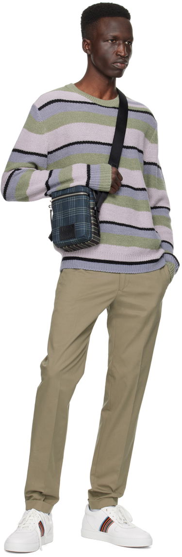 Pleteni pulover Paul Smith Paul Smith Striped Sweater Lila | M1R-613Y-M02279-36, 3