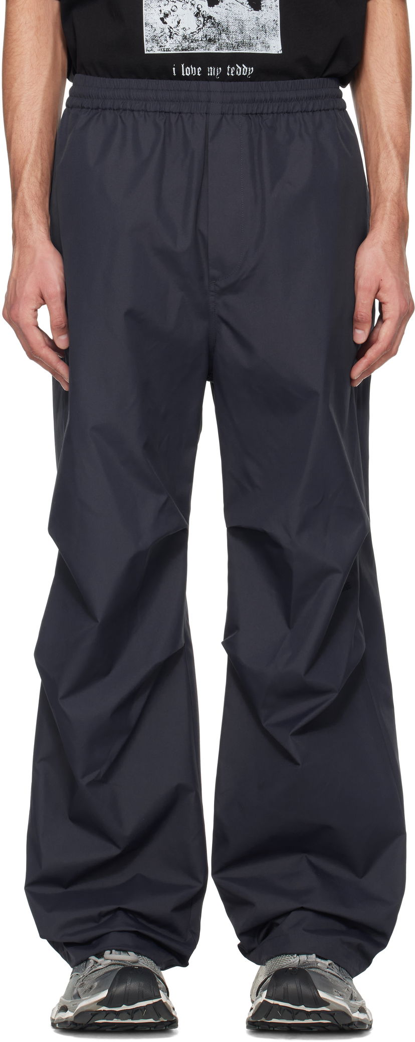 Trenirka We11done We11done Banding Track Pants Mornarica | WD-PT1-25-243-U-NV