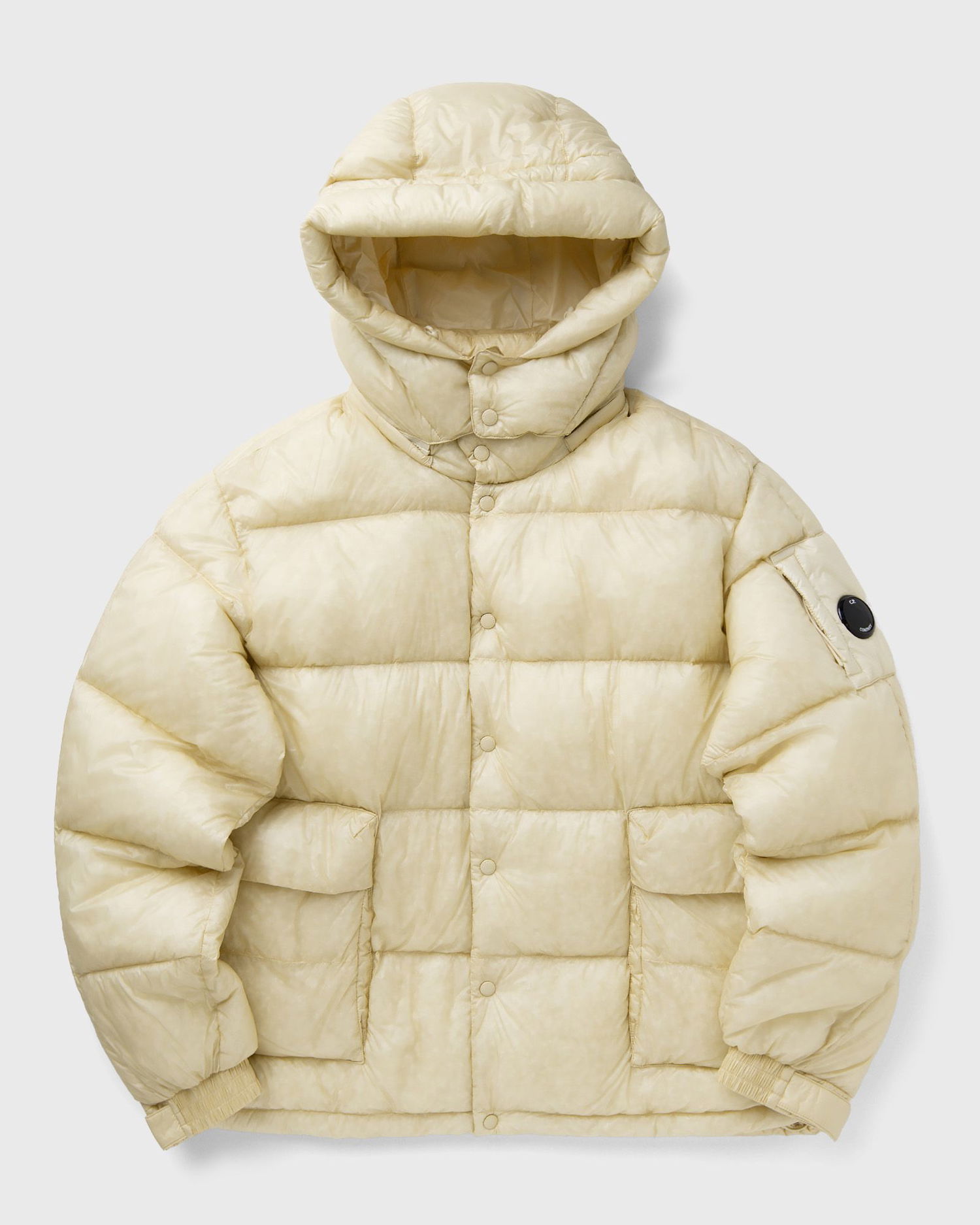 Puhovka C.P. Company Hooded Puffer Jacket Bež | 19CMOW191A110416A-402, 0