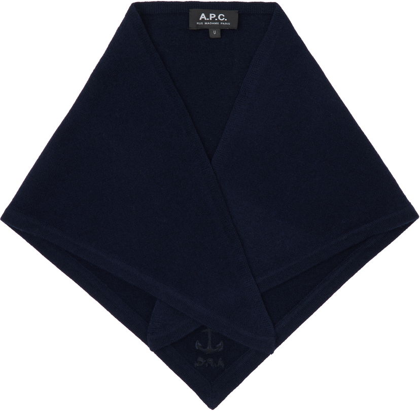 Šala A.P.C. A.P.C. Karl Wool Scarf Mornarica | WVBCZ-M15225