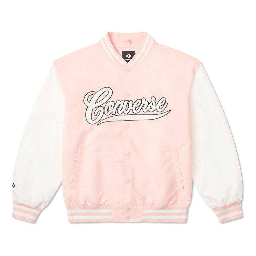 Bomber jakna Converse Varsity Bomber Jacket Roza | 10026912-A01