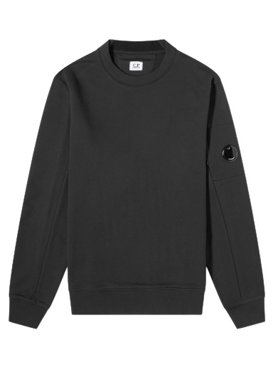 Pleteni pulover C.P. Company Arm Lens Crewneck Črna | 15CMSS022A-005086W-999