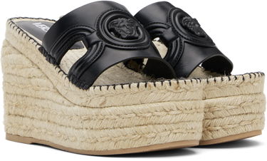Superge in čevlji Versace Versace Medusa Platform Espadrilles Wedges Črna | 1017852_DVT2P_1B000, 3