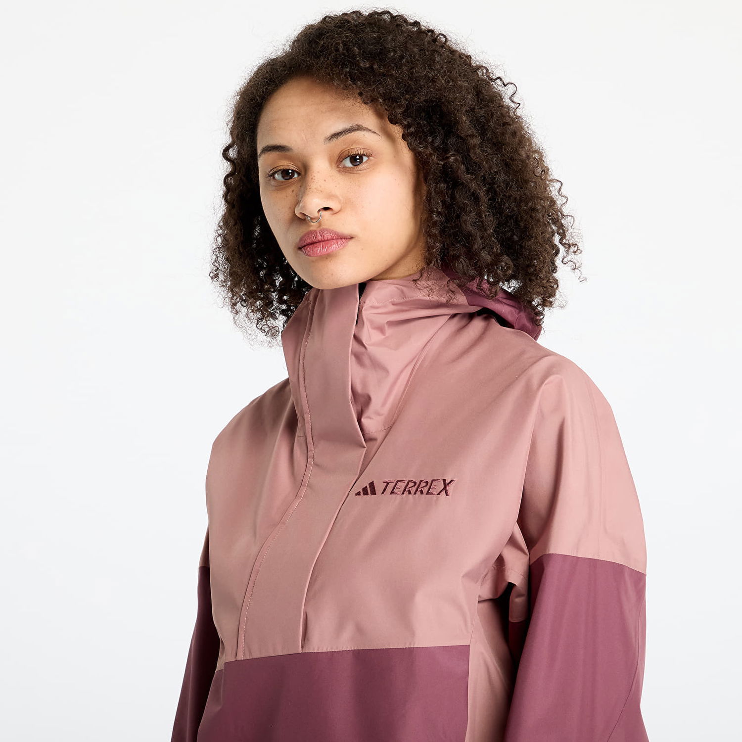 Vetrovka adidas Performance Terrex Xploric 2.5-Layer Climaproof Anorak Jacket Roza | JD8370, 1