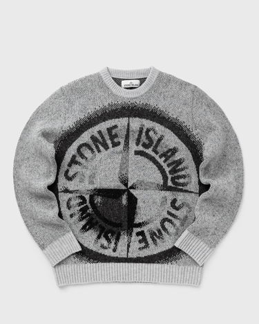Pleteni pulover Stone Island MAGLIERIA TAGLIATA Siva | 8115522D1.V0060, 0