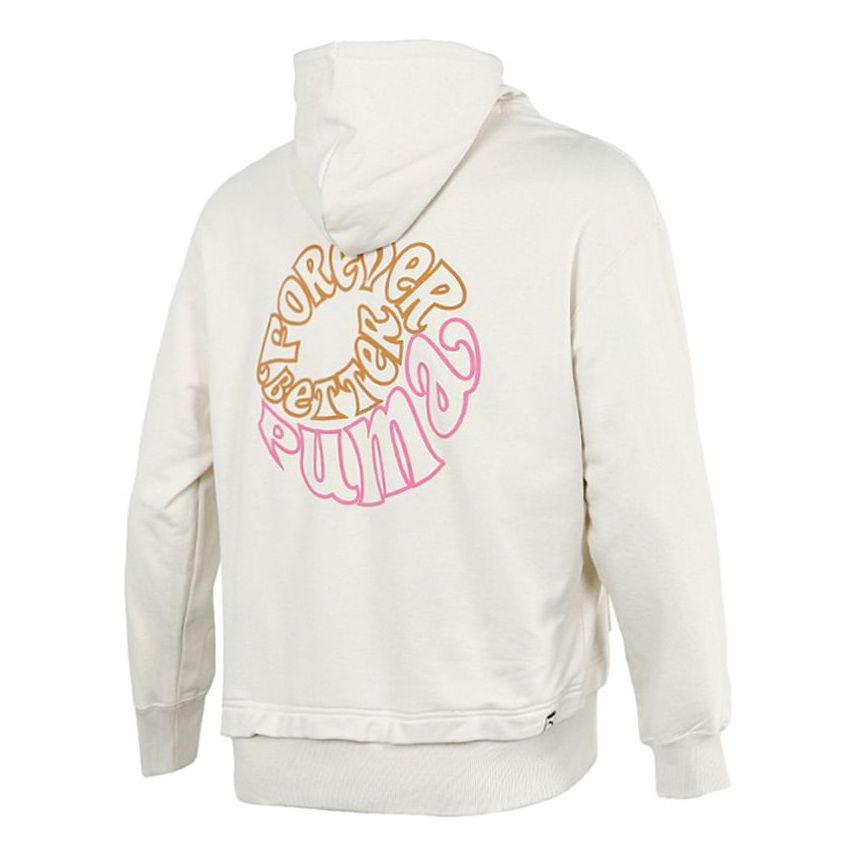 Pulover Puma Forever Better Hoodie Bela | 533038-73, 0