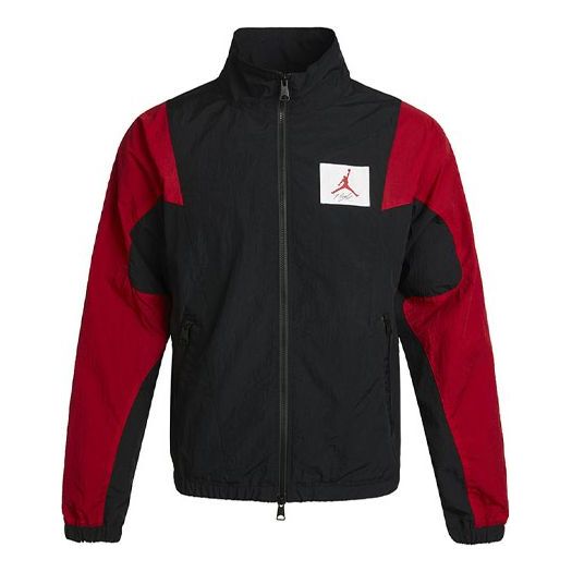 Vetrovka Jordan Jordan Flight Splicing Stand Collar Jacket Črna | CV3151-010