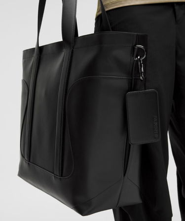 Obeski za ključe lululemon Leather Alternative Tag with Carabiner SLNSH Collection Črna | prod11870532, 1