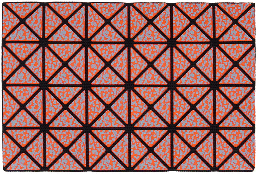Denarnica BAO BAO ISSEY MIYAKE Geometric Pattern Card Holder Oranžna | BB47AG324, 1