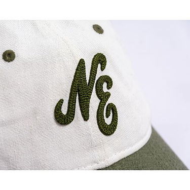 Kapa New Era 9TWENTY Linen Script - White / Olive Zelena | 60503545, 3