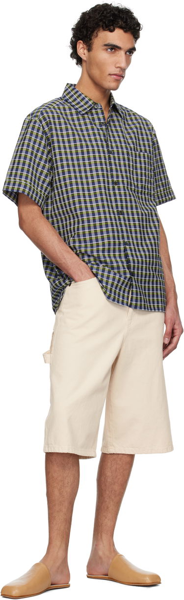 Srajce A.P.C. A.P.C. Ross Plaid Short-Sleeve Shirt Večbarvna | COHGA-H12541, 3
