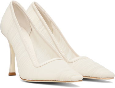 Superge in čevlji Jimmy Choo Jimmy Choo Lotta 100 Mesh Pumps Bela | LOTTA 100, 3