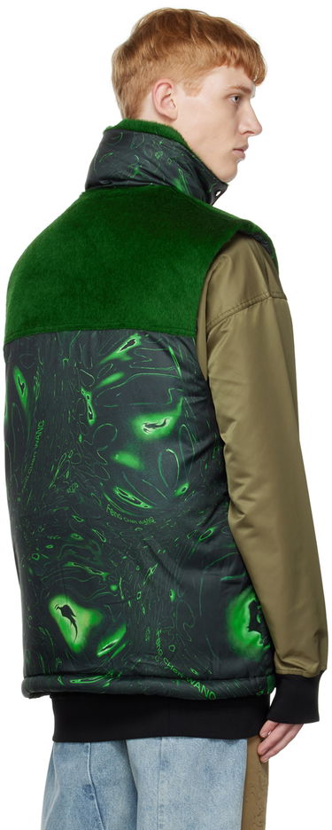 Telovnik Feng Chen Wang Feng Chen Wang Graphic Down Vest Zelena | FUF14VS01, 2