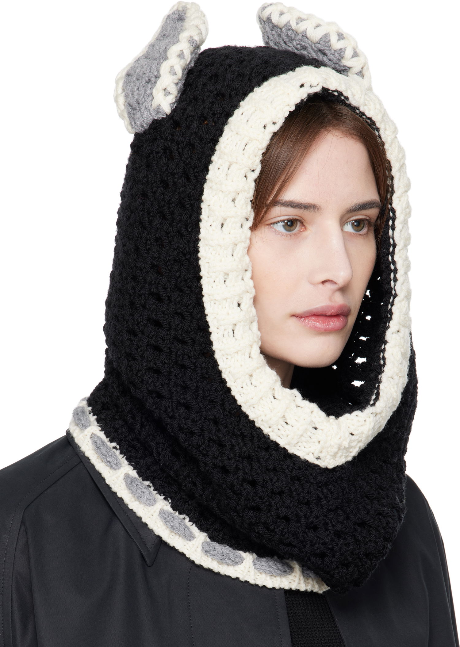 Klobuk Marni Marni Wool Ears Balaclava Večbarvna | ACMC0167Q0 UFWH26, 1