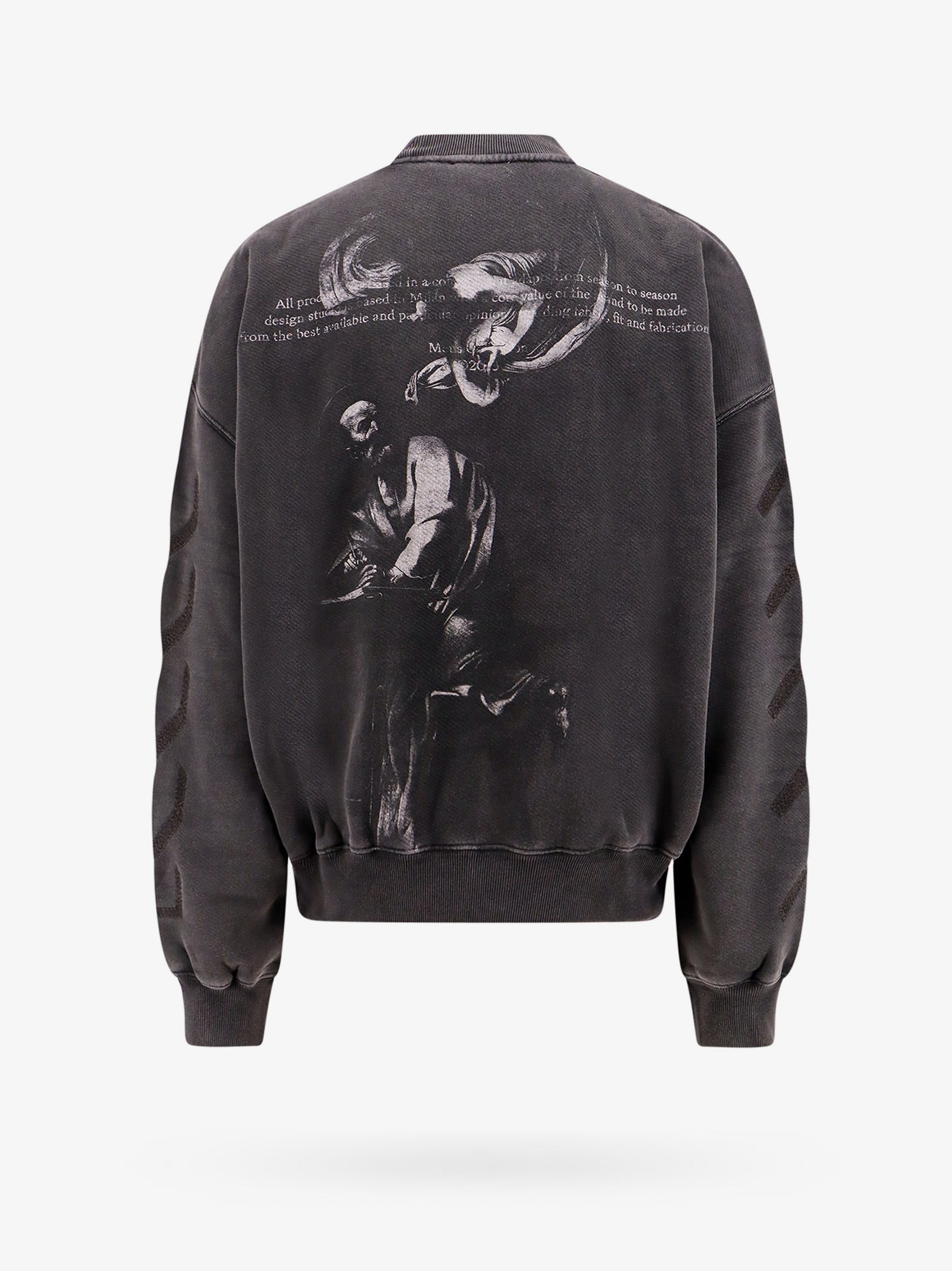 Pulover Off-White SWEATSHIRT Črna | OMBA070C99FLE0021077, 1