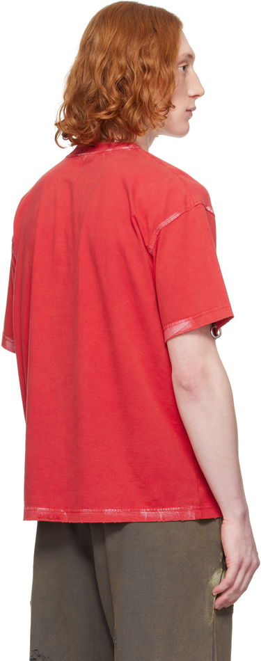 Majica We11done We11done Pierced T-Shirt Rdeča | WD-TT0-25-770-U-RD, 2