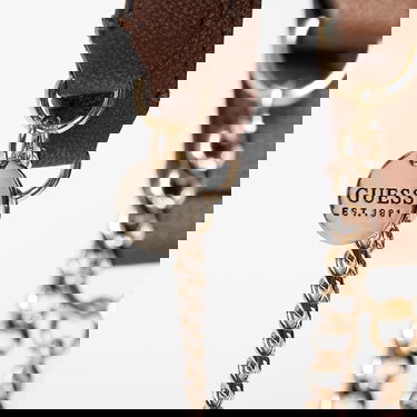 Torbica GUESS Guess Noelle II Convertible Crossbody Flap Bag Bež | HWBG9672210-LGW, 3