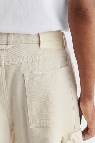 Cargo hlače AXEL ARIGATO Utility Cargo Jeans Bež | A2186003, 5