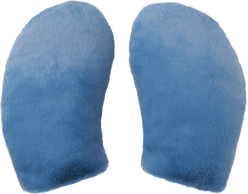 Rokavice Marni Marni Padded Faux-Fur Mittens Modra | GNMC0053QW UTP792