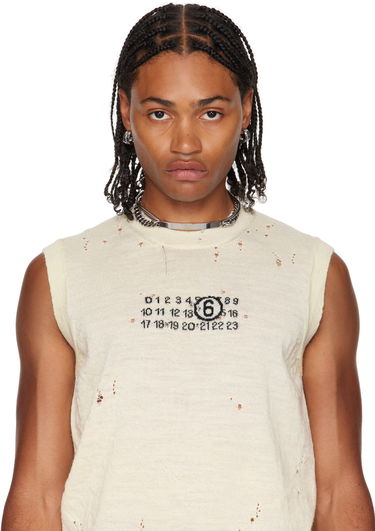 Ogrlica Maison Margiela MM6 Maison Margiela Mixed Chain Necklace Kovinski | SM6UU0080 P8371, 4