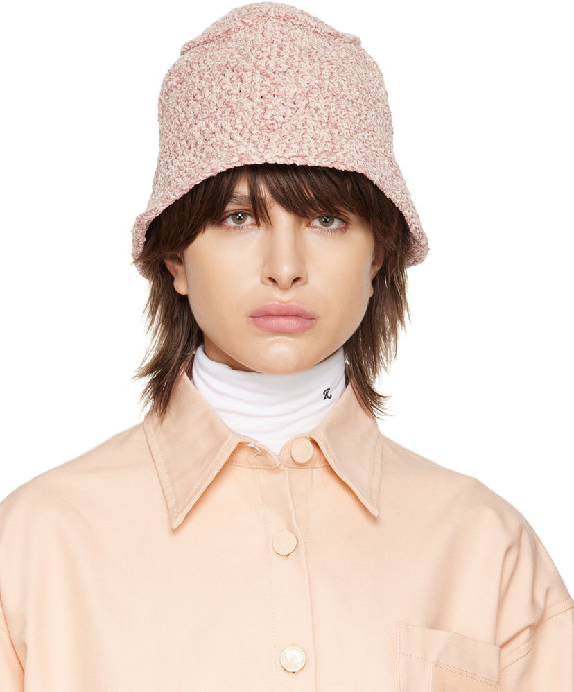 Klobuk BY FAR BY FAR Robbie Bucket Hat Roza | 23CRROBICPCHEN