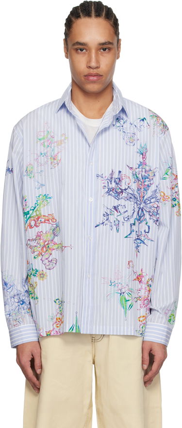 Srajce Perks And Mini Perks and Mini Fractal Stripe Shirt Modra | 3834, 0
