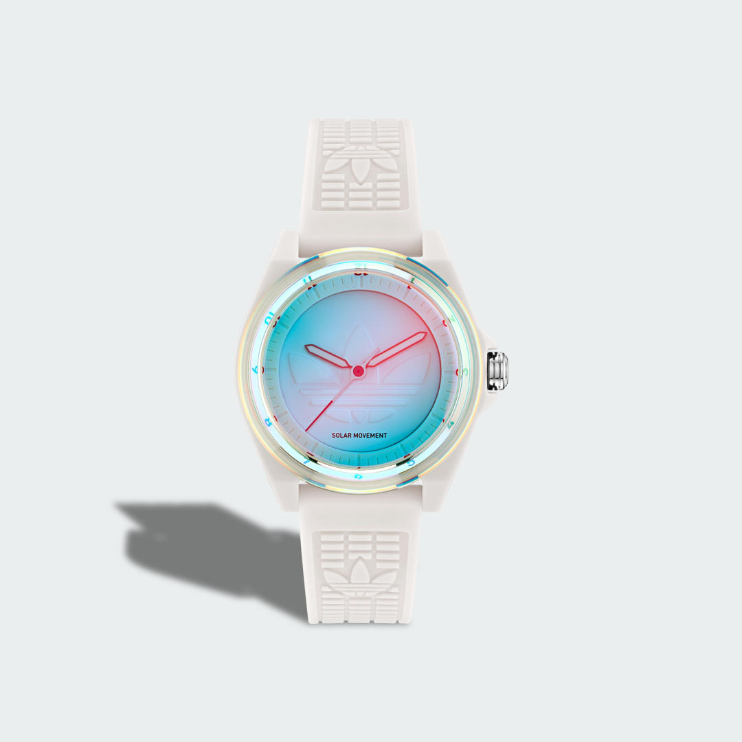 Ure adidas Performance PROJECT FOUR SOLAR R Solar Movement Watch Bela | KK6339, 0