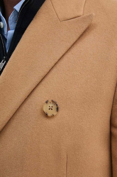Plašči Paul Smith Paul Smith Double-Breasted Wool Coat Bež | M1R.224P.N00110, 4