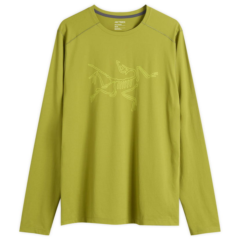 Majica Arcteryx Cormac Logo Long Sleeve T-Shirt Zelena | X000008452-022333