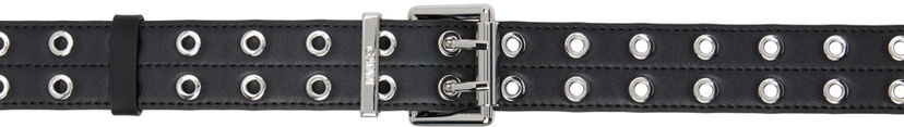 Pasovi GANNI GANNI Eyelet Belt Črna | A6586