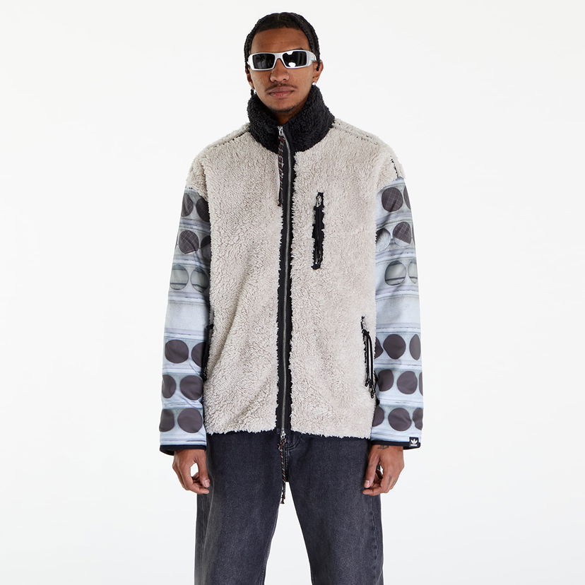 Jakna adidas Originals Song For The Mute x Fleece Jacket UNISEX Beige Bež | IY9514