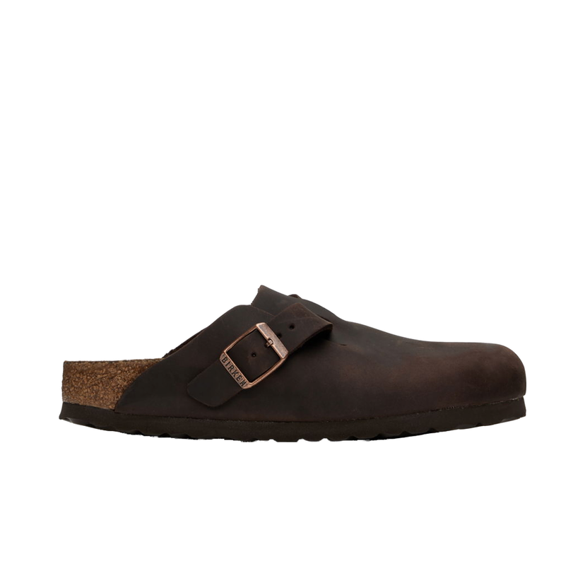 Superge in čevlji Birkenstock Brown Narrow Boston Soft Footbed Loafers Rjava | 159713