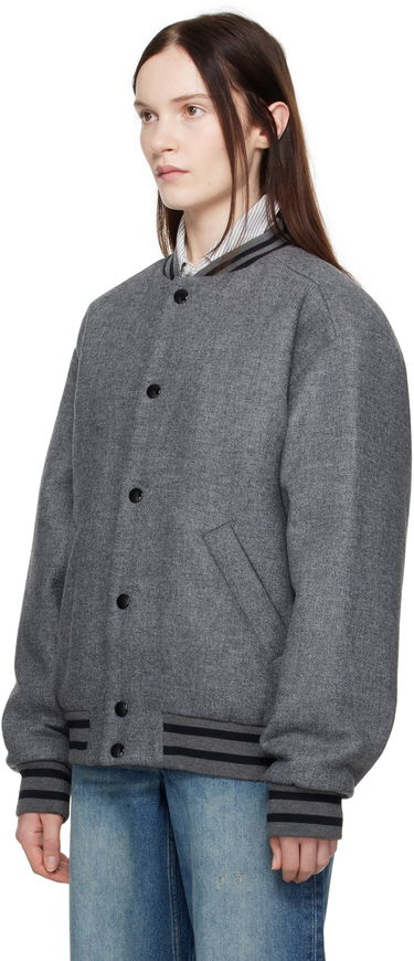 Bomber jakna A.P.C. Wool Bomber Jacket Siva | WVBEB-M02974, 3