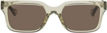 Sončna očala Gucci Gucci Rectangular Frame Sunglasses Zelena | GG1732SK-003, 0