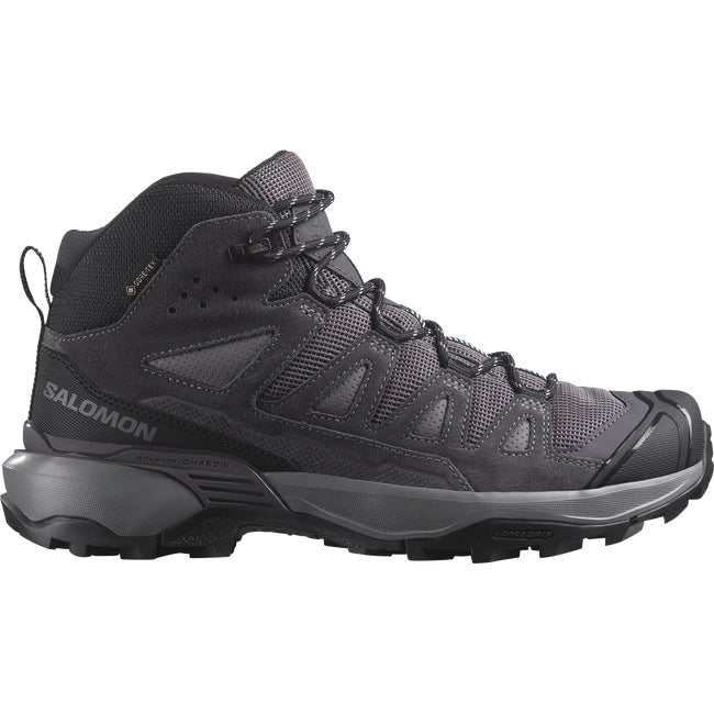 Superge in čevlji Salomon X Ultra 360 Leather Mid Gore-tex Hiking Boots Siva | L47571100