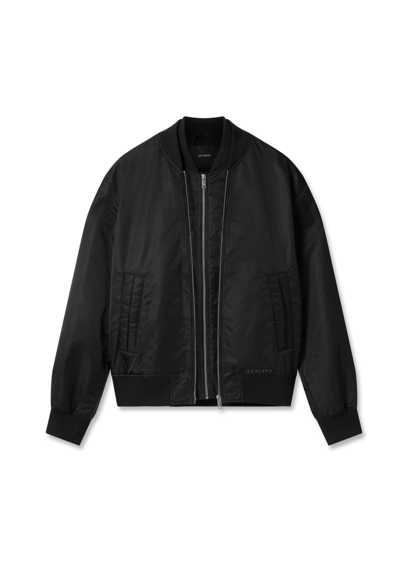 Bomber jakna AXEL ARIGATO Layered Bomber Jacket Črna | A3147002