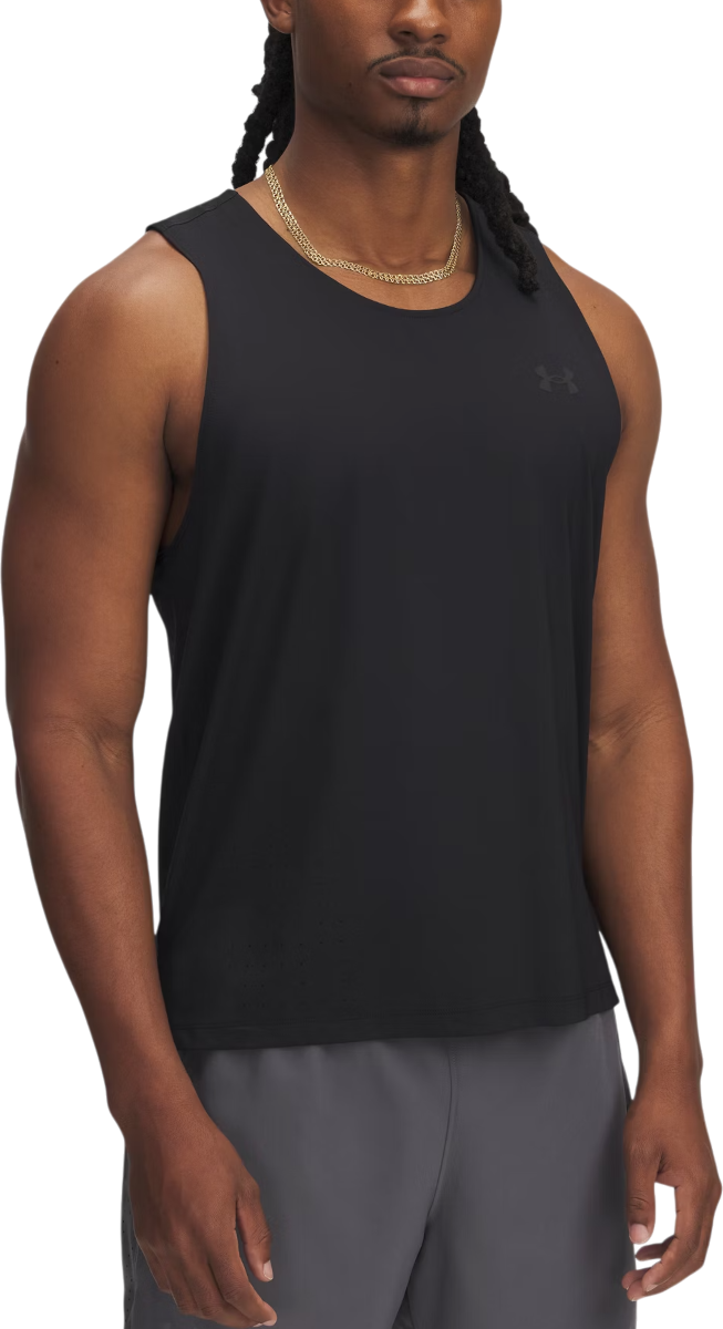 Majica brez rokavov Under Armour UA Launch Elite Singlet Črna | 1389800-001
