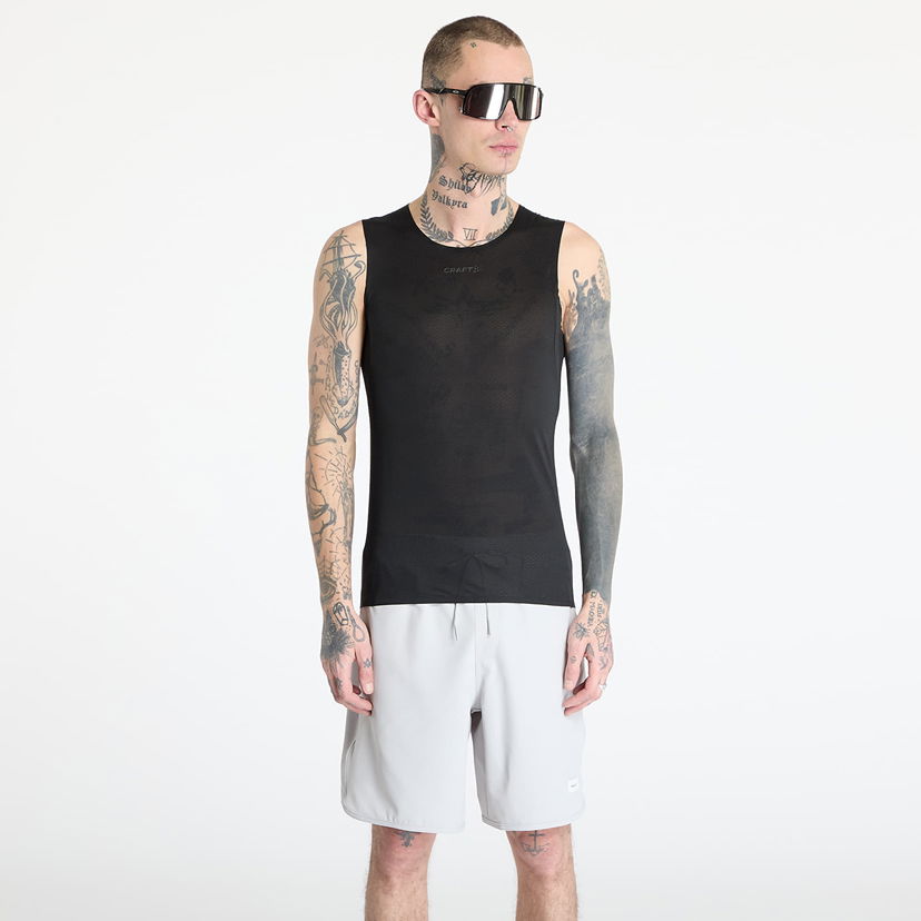 Majica brez rokavov Craft Pro Dry Nanoweight Tank Top Črna | 1908850-999000