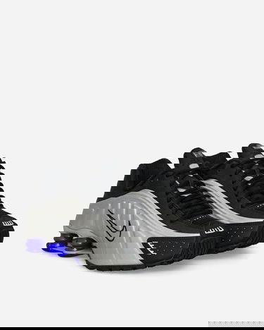 Superge in čevlji Nike Shox R4 "Metallic Silver & Blue" Kovinski | AR3565-006, 3