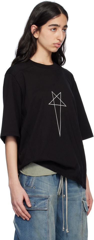 Majica Rick Owens Rick Owens DRKSHDW Hollywood Walrus T-Shirt Bela | DS01E3201 RNEP3, 4