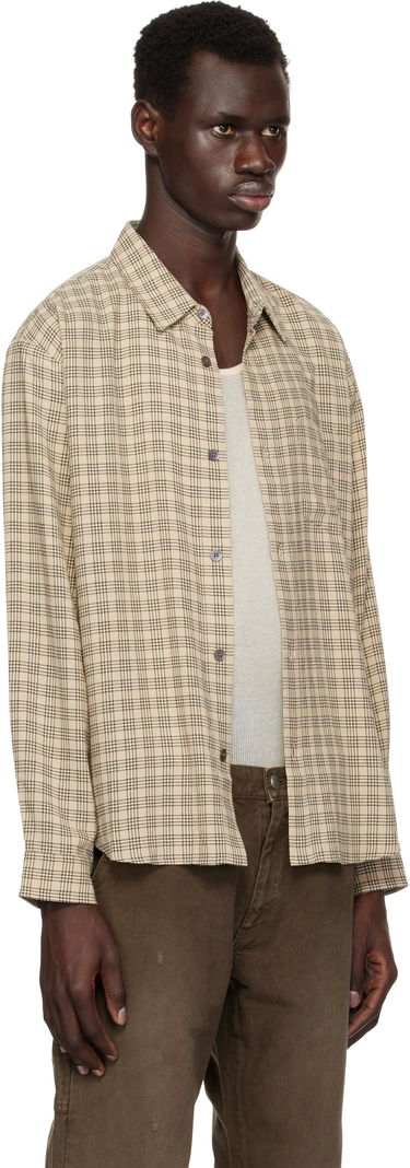 Srajce John Elliott John Elliott Cloak Button Up Shirt Bež | E107F151128A, 1