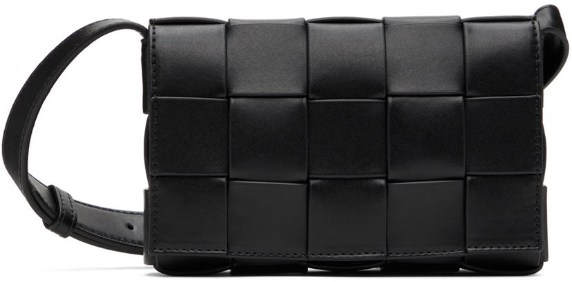 Torbica Bottega Veneta Bottega Veneta Small Cassette Bag Črna | 739351 VB1K0