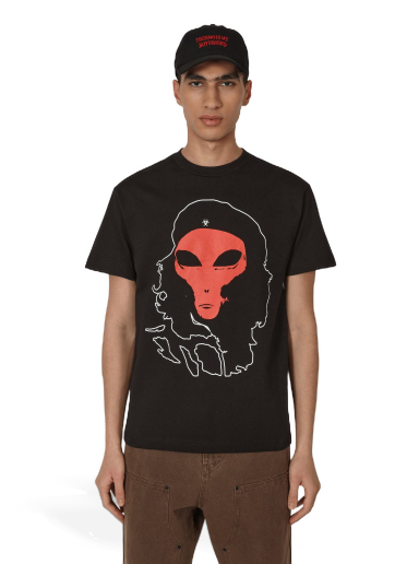 Majica Pleasures Alien T-Shirt Črna | P22W057 BLACK