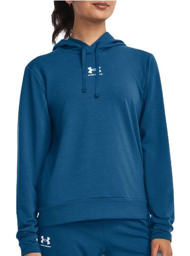 Pulover Under Armour Rival Terry Hoodie Modra | 1369855-426