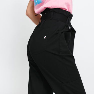 Cargo hlače Tommy Hilfiger Paperbag Cargo Pant Črna | DW0DW09741 BDS, 3