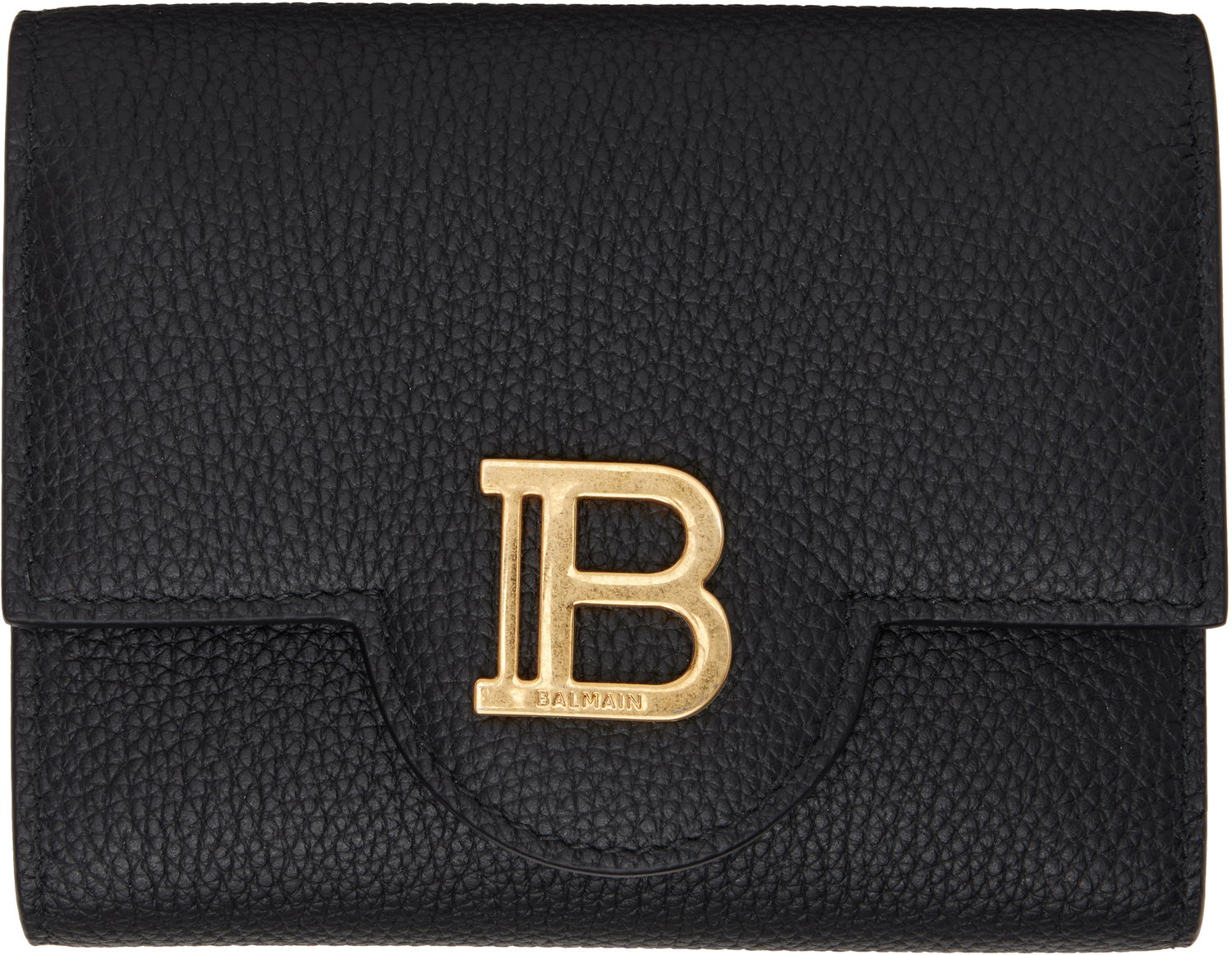 Denarnica Balmain Balmain B-Buzz Trifold Wallet Črna | EM1NK075LPOS, 0