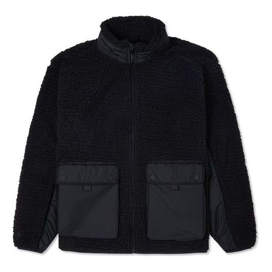 Pleteni pulover Converse Sherpa Jacket Črna | 10021937-A02, 0