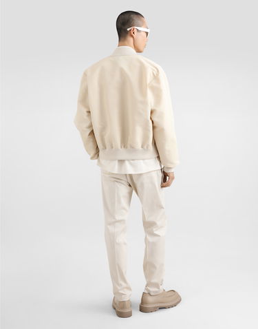 Hlače Dolce & Gabbana Dolce & Gabbana Tailored Cotton Pants Bela | GP0R4TFUFL3W0802, 2