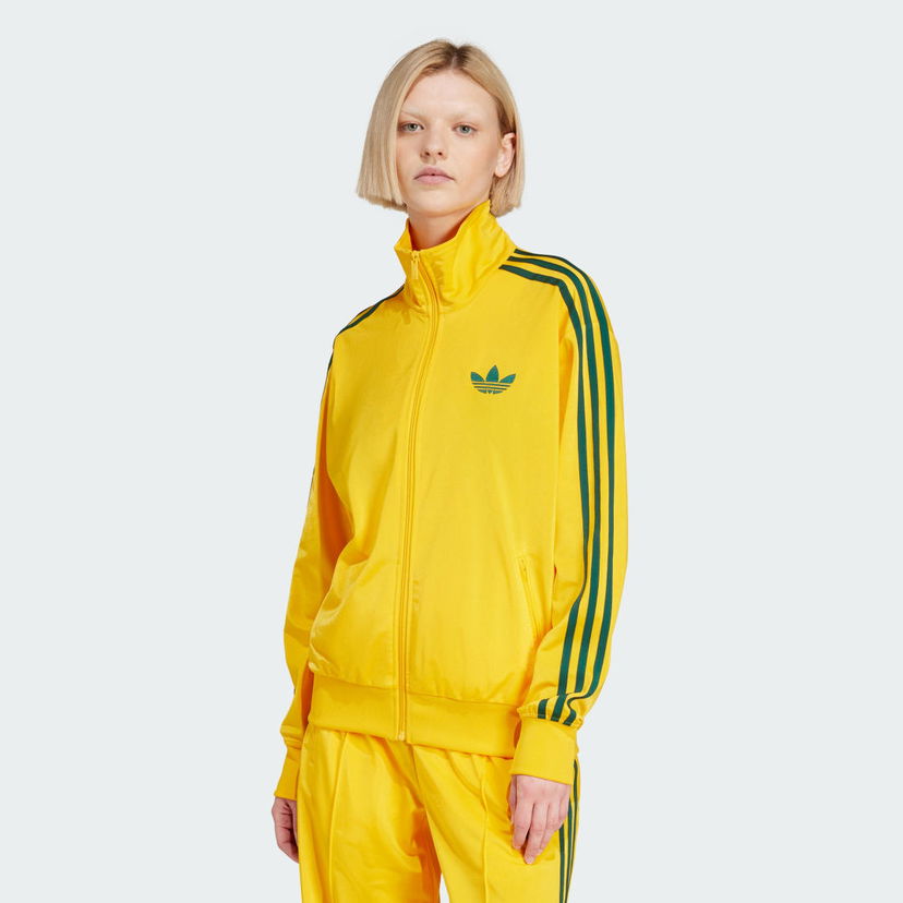 Trenirka adidas Performance Classic Firebird Loose Track Jacket Rumena | JP2300