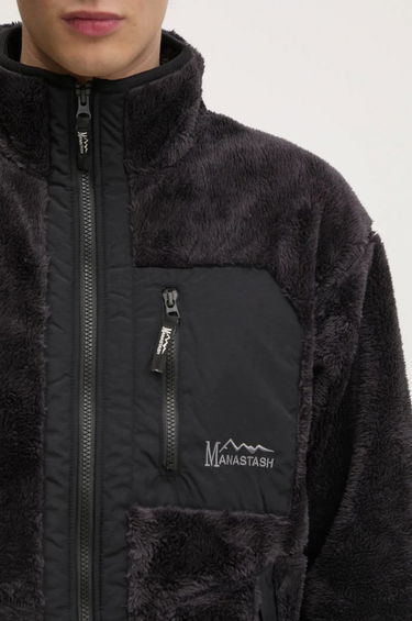 Jakna Manastash Manastash Bigfoot Fleece Jacket Črna | 7924252004, 3